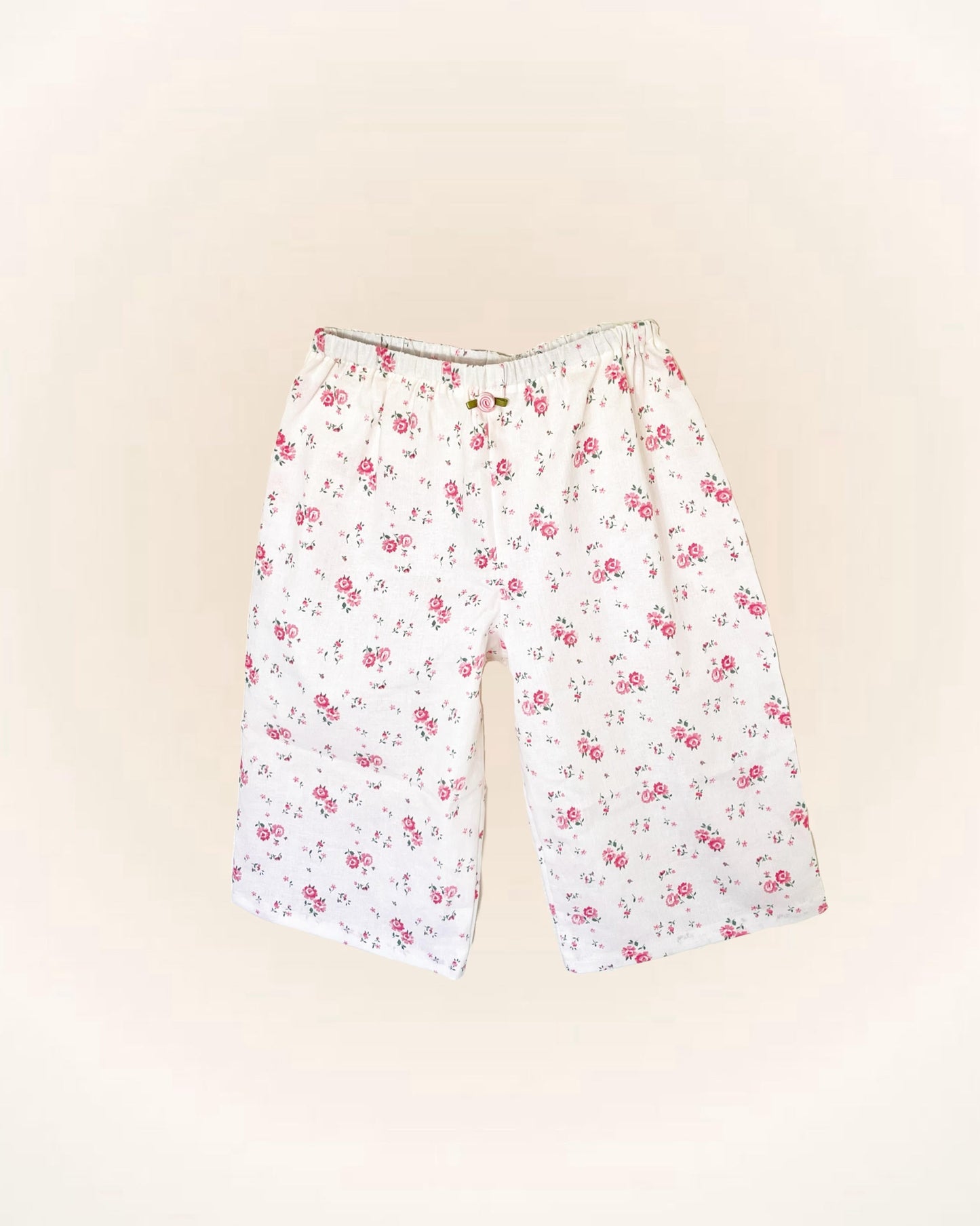 Relaxed Fit French Rose Pants