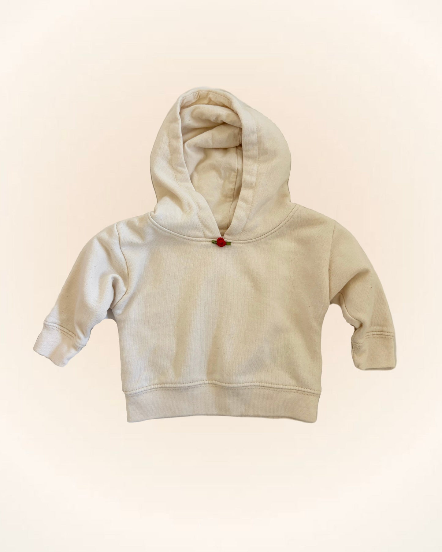 Organic Cotton Rosette hoodie