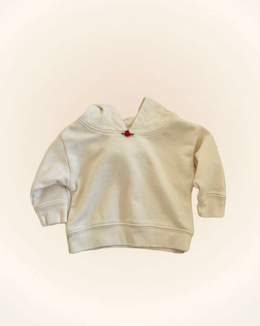 Organic Cotton Rosette hoodie