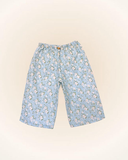 Relaxed Fit French Blue Pants